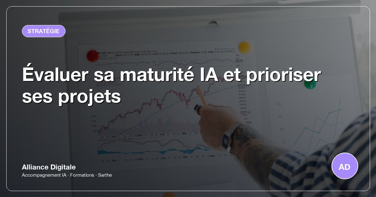Évaluer sa maturité IA et prioriser ses projets