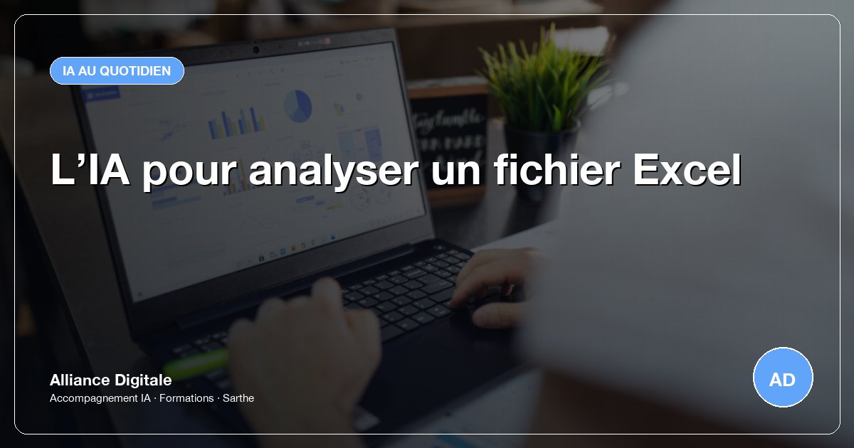L’IA pour analyser un fichier Excel